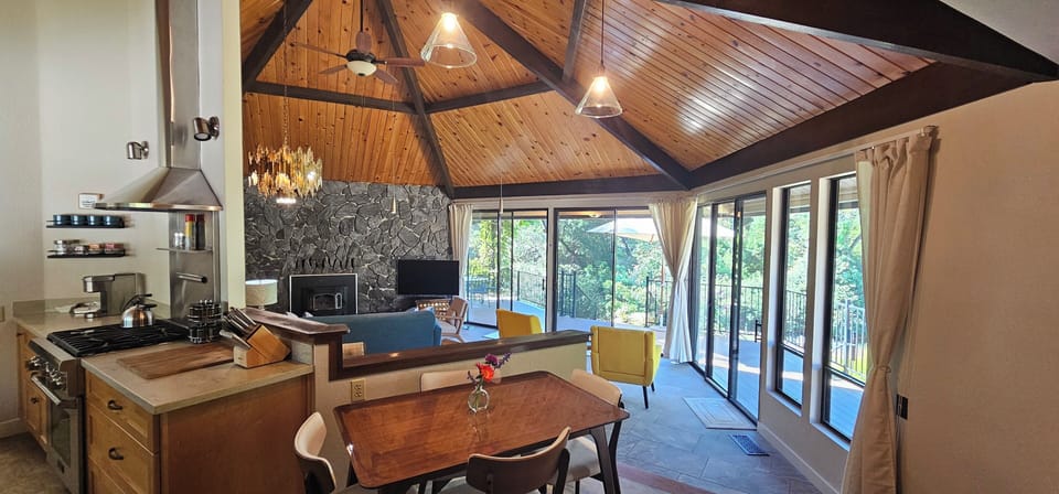 Kitchen, dining, great room