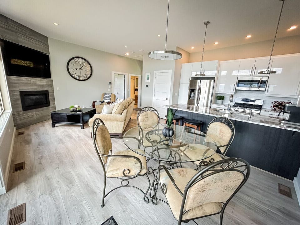 Dining Area with Fully Equipped Kitchen