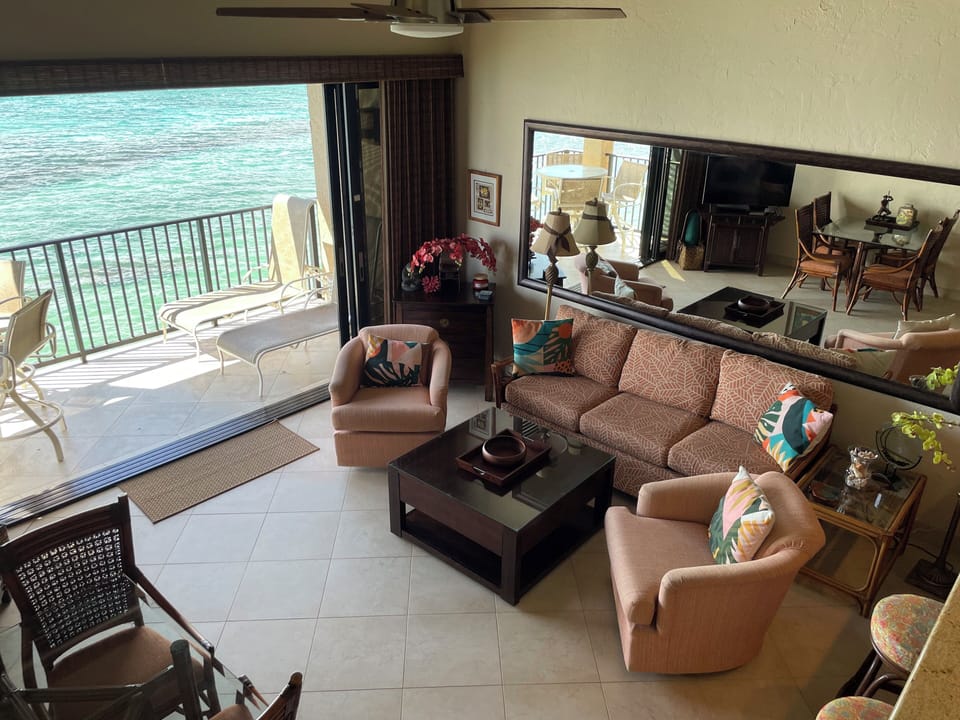Living area with ample seating