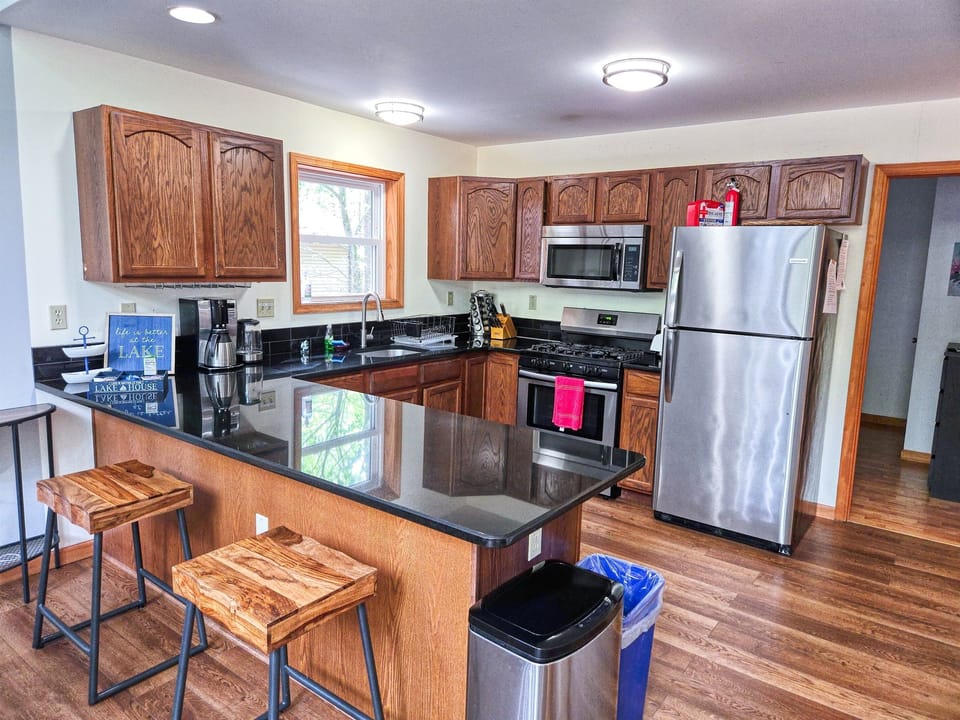 kitchen with stainless appliances