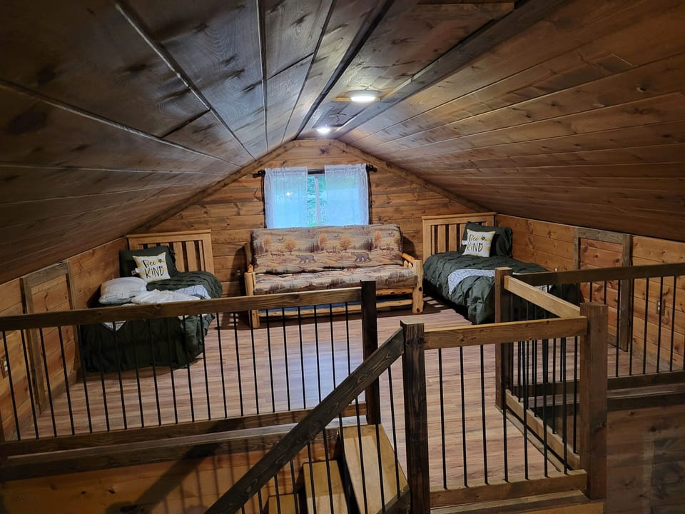 Loft sleeping area