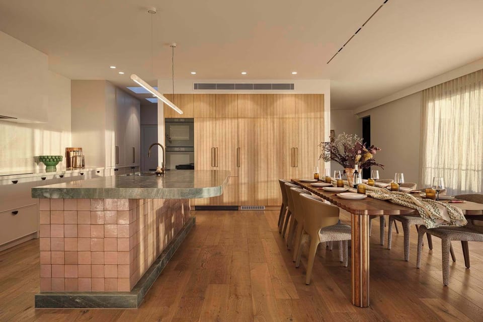 Kitchen and dining.