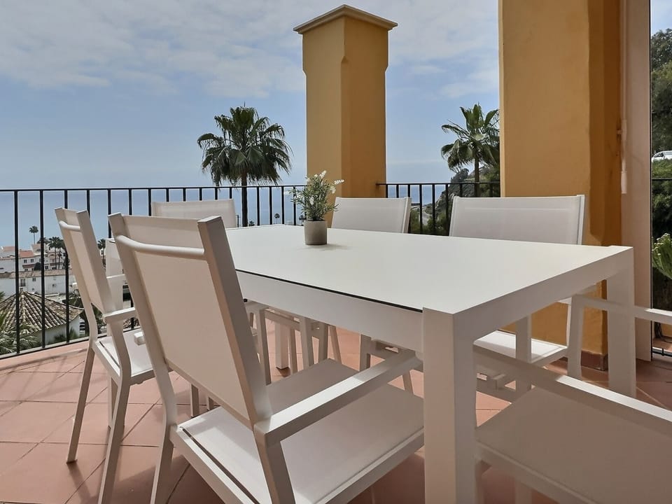 Terrace dining area