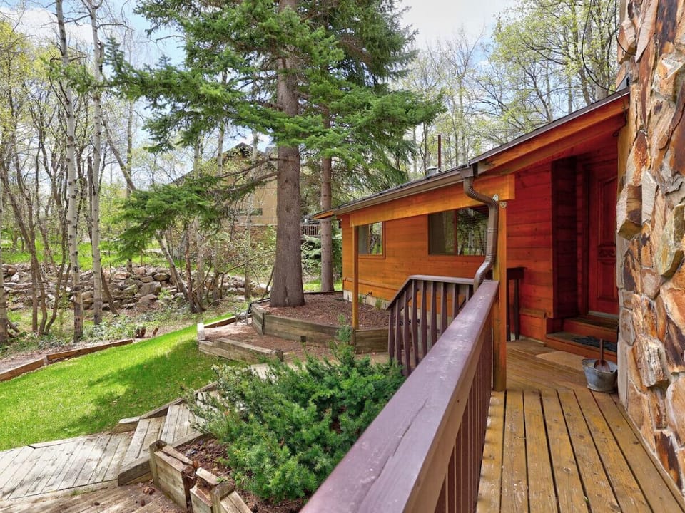 Front deck and front door