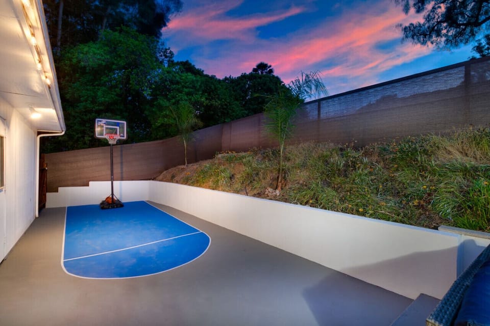 Dusk settles on the court, where the game’s spirit lives on