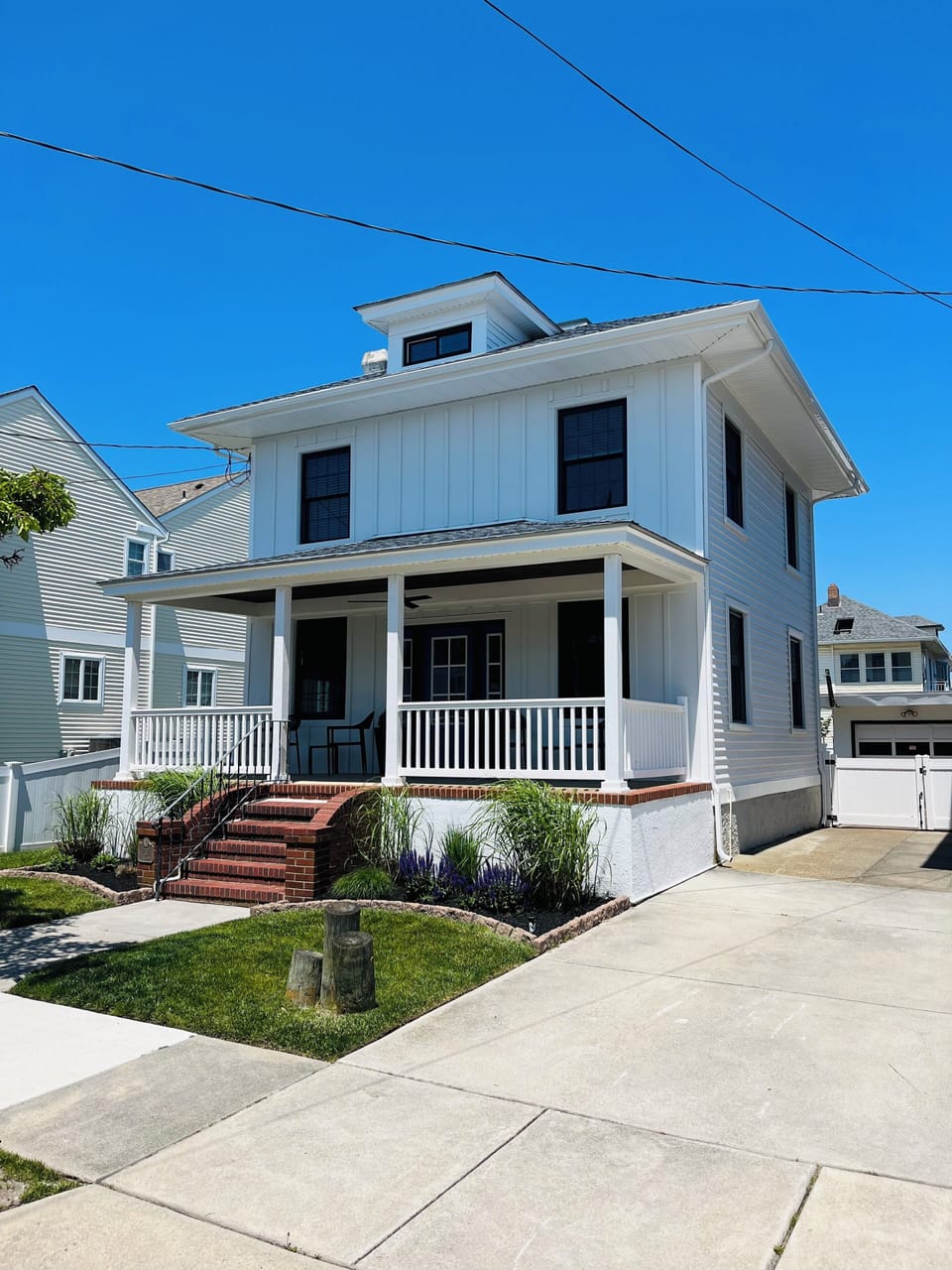 Brand new exterior with 2-car driveway