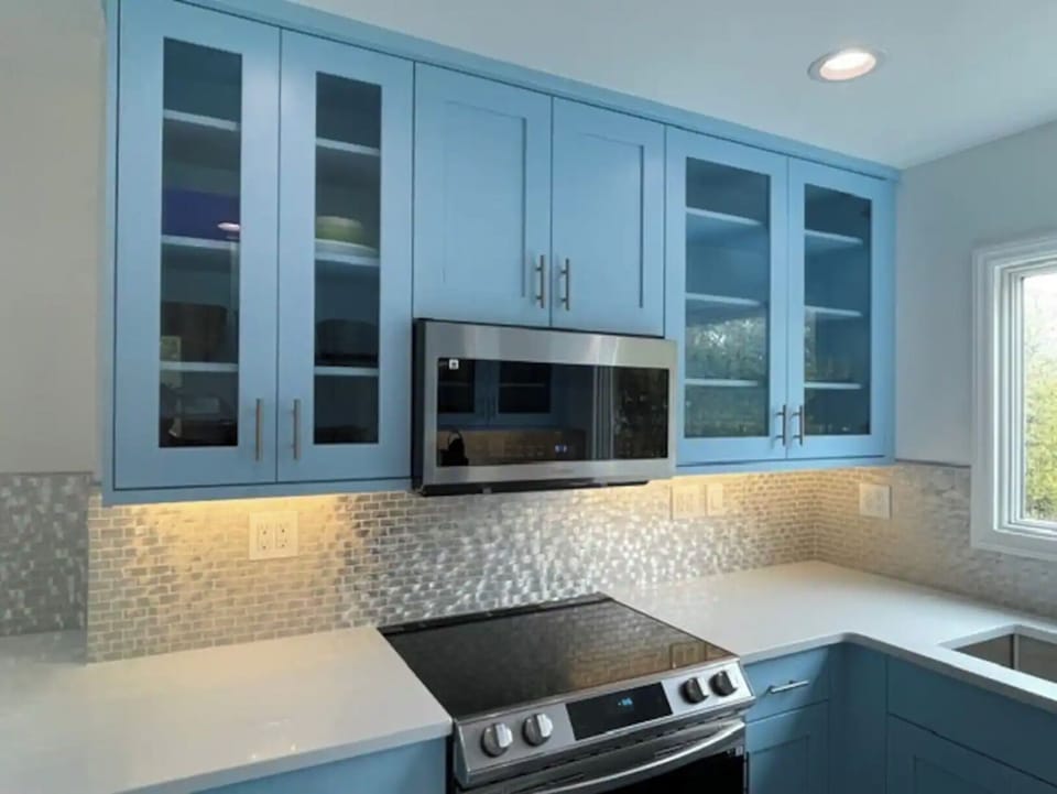 Enjoy our beautiful fully renovated luxury kitchen with everything you need!
