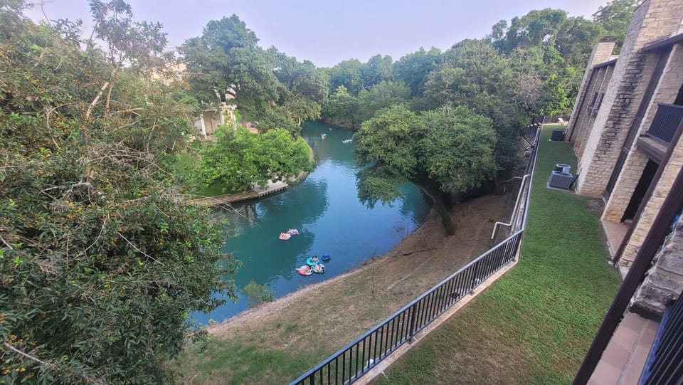 View from the private balcony. 
