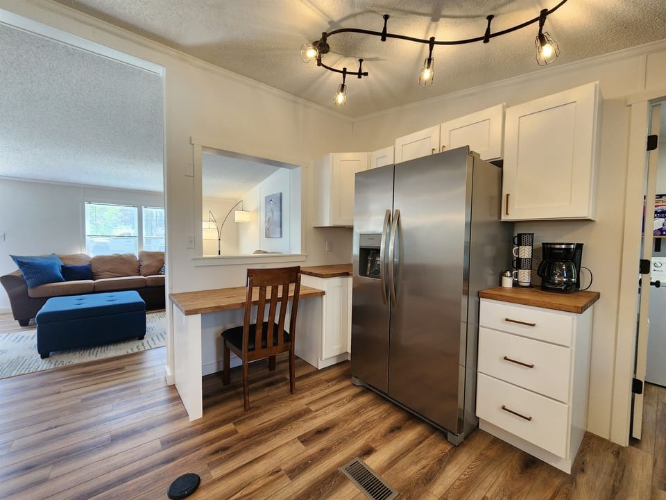 Kitchen with Desk Area