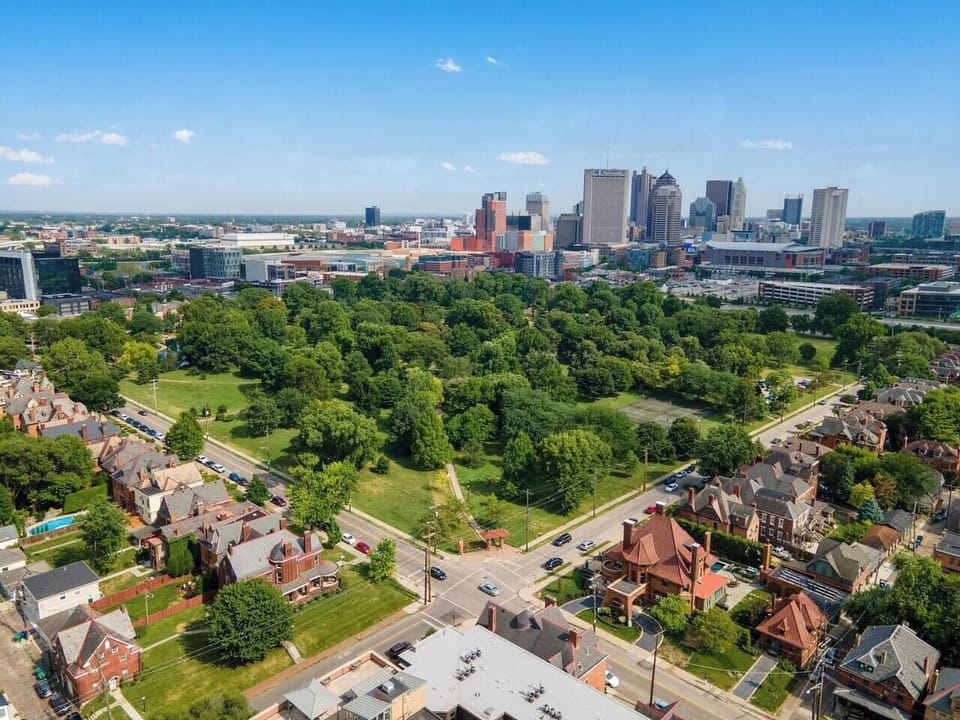 At the corner of Goodale Park