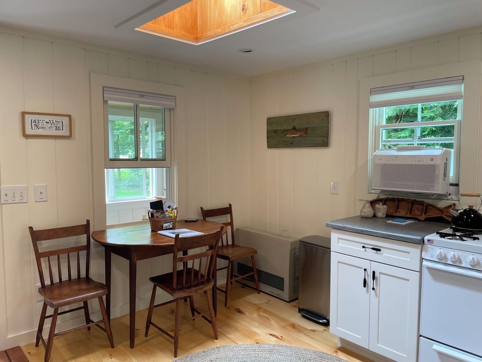 Skylight in kitchen area