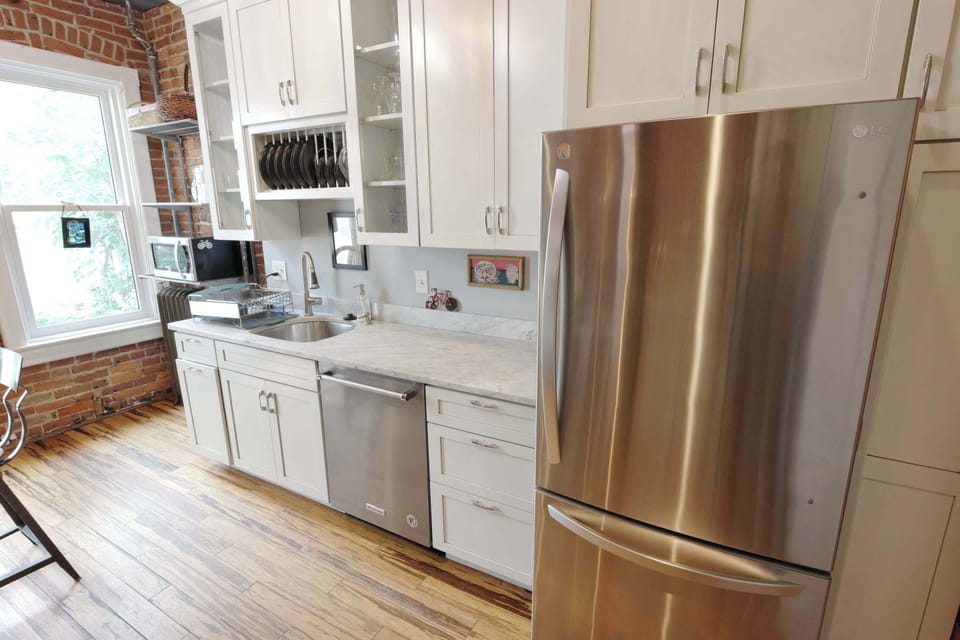 Full Size fridge to store all food as needed!