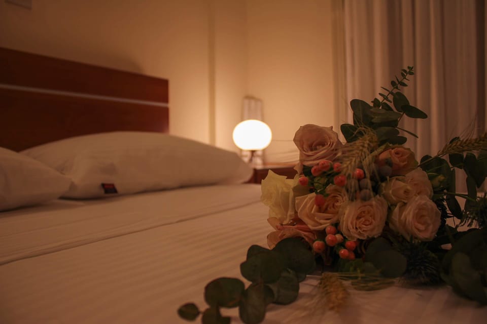 on the beach house latsi - in front of the beach