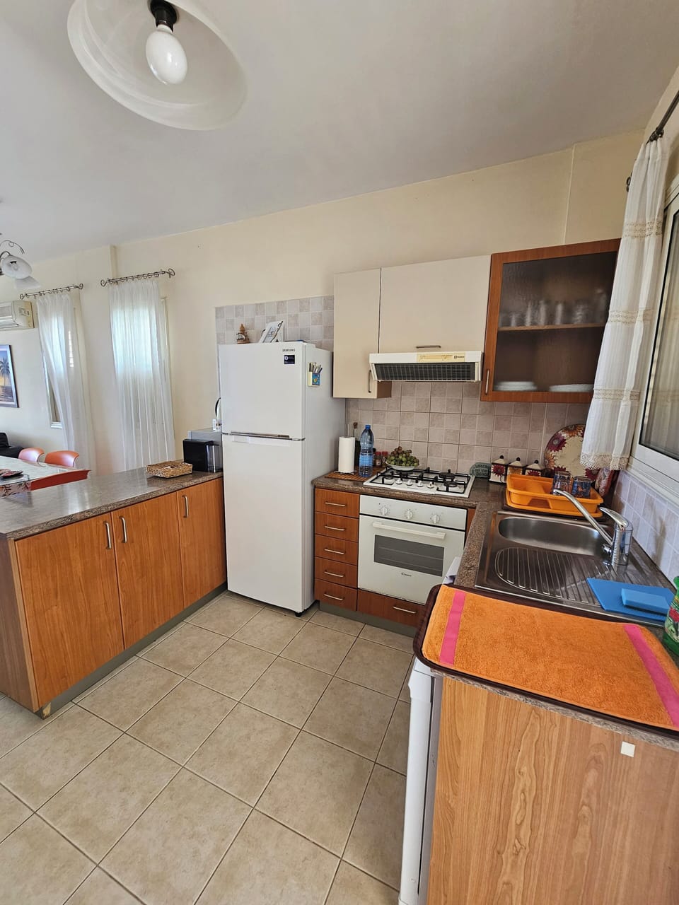 on the beach house latsi - in front of the beach