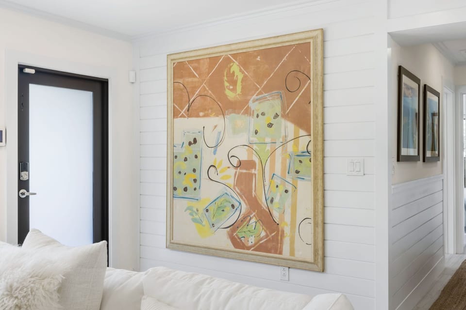 All of our Art was locally sourced by some of the best Antique galleries in town