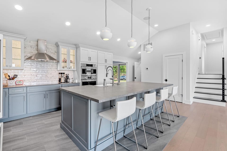 Massive Kitchen Island for gathering