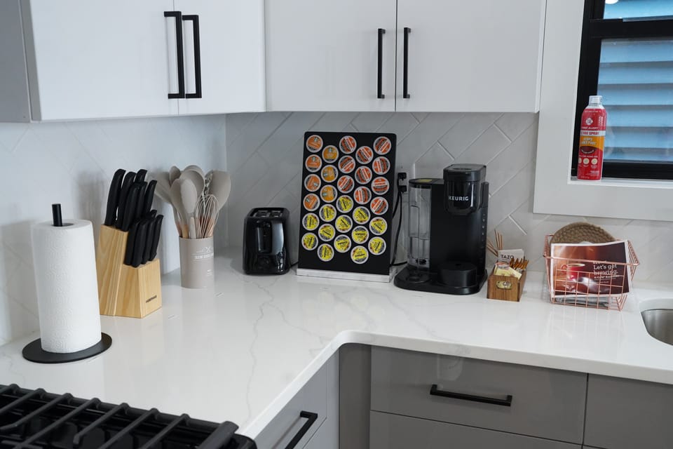Complimentary coffee and tea