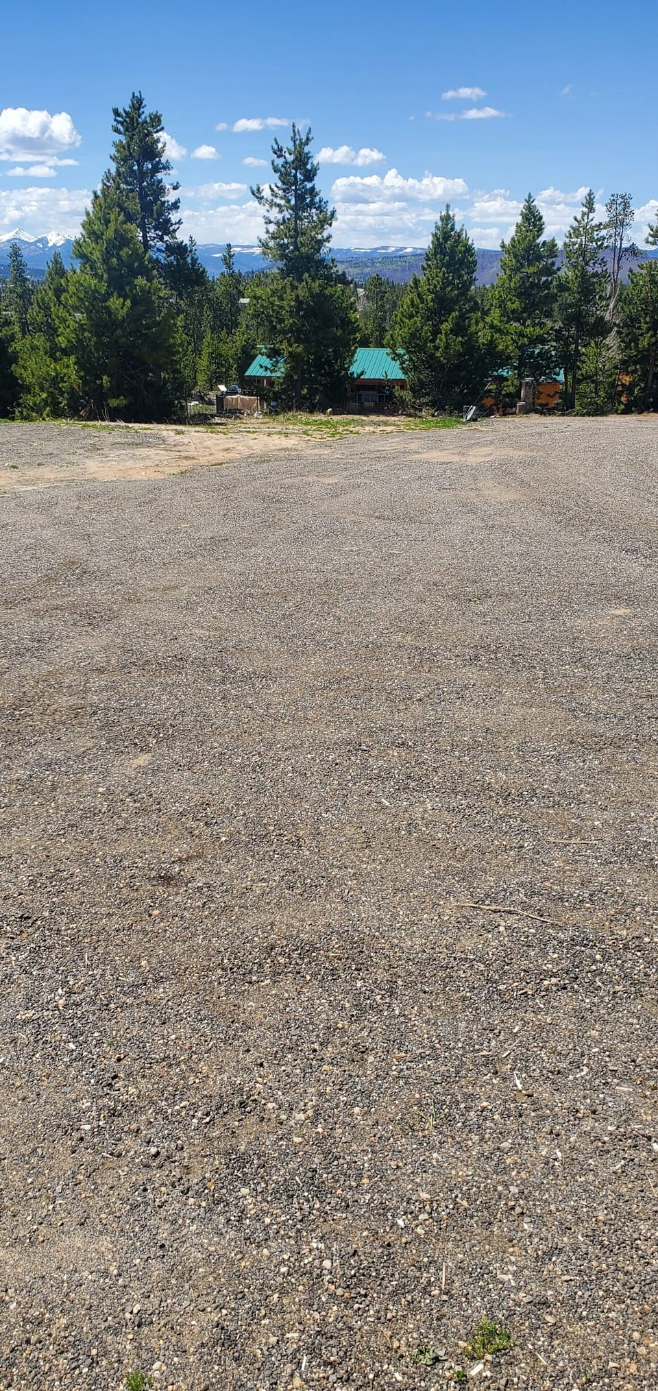 plenty of parking on my 4 acre property 