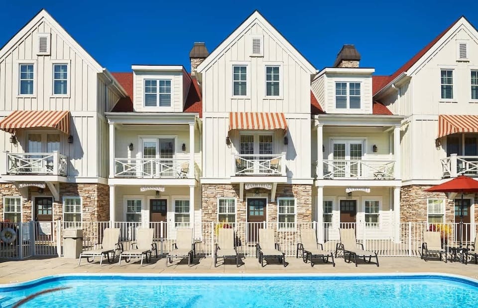 Exterior of The Beach House resort