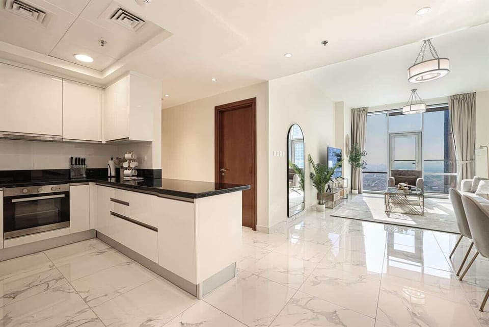 Living Room + Kitchen