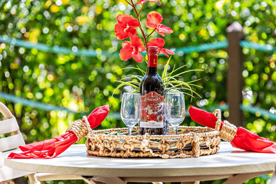 Enjoy a meal on your private lanai