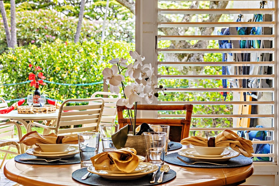 Lots of natural light