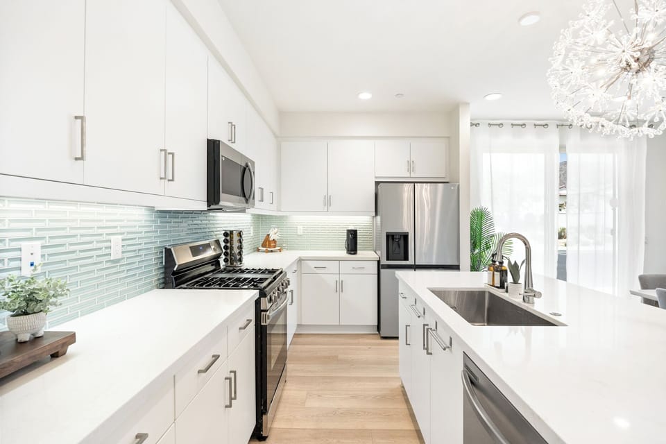 Bright and spacious kitchen to prepare delicious meals.