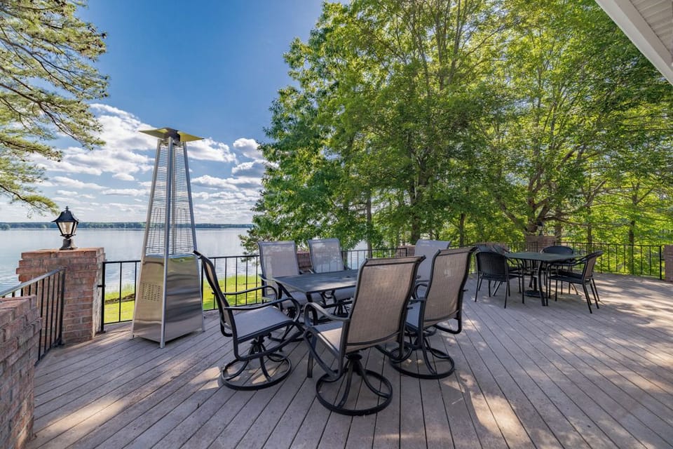 How about dinner overlooking beautiful Lake Gaston!!