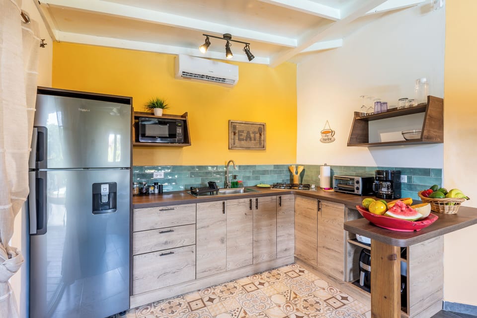 View of the kitchen
