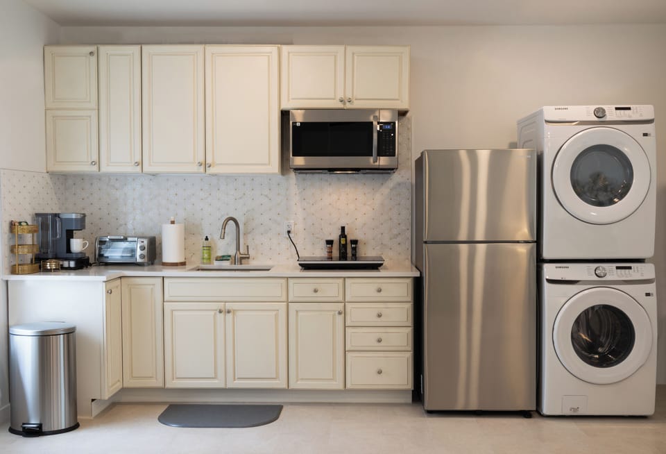 Large kitchenette with all the comforts of home for your convenience