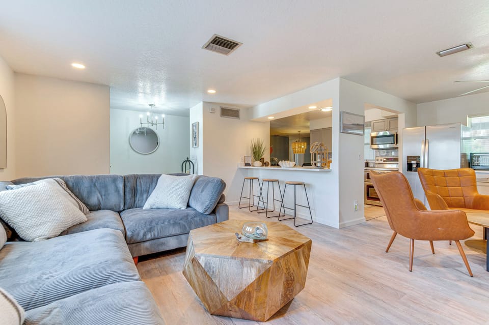 Satellite Beach Vacation Rental | 4BR | 2BA | 2,150 Sq Ft | 1 Step to Enter