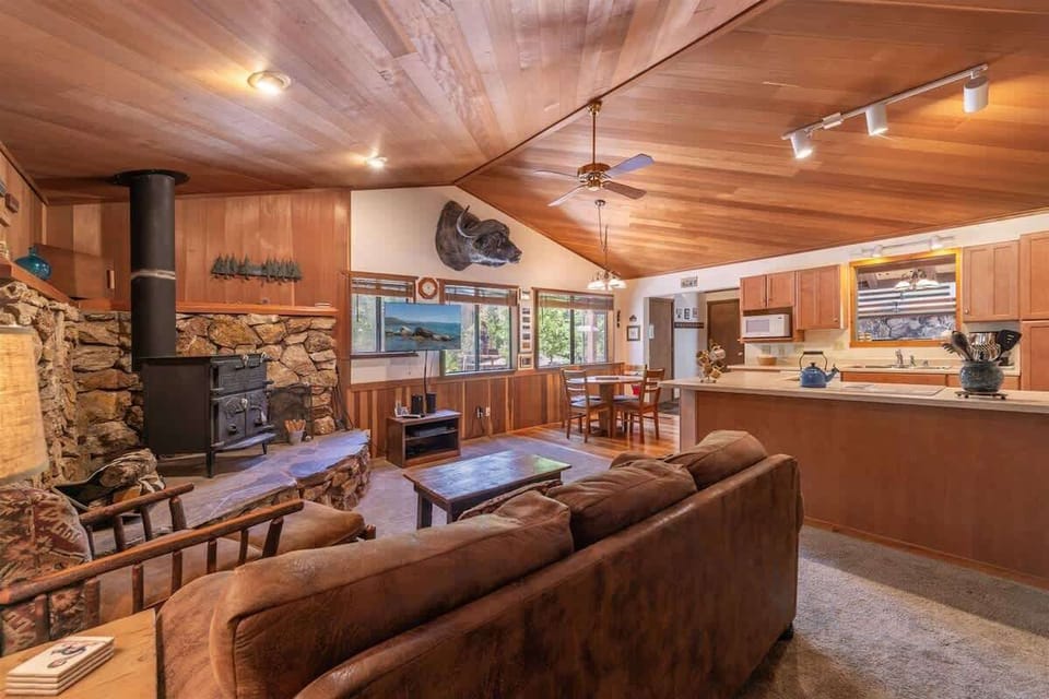 Living Room and Kitchen Areas