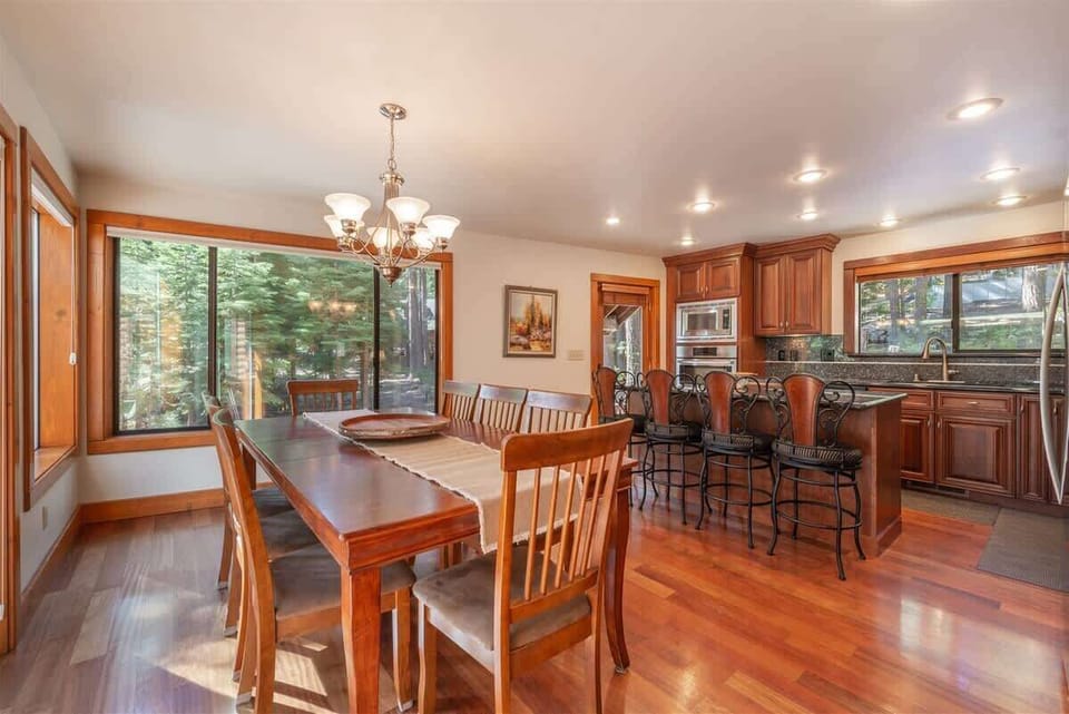Dining Room Table and Kitchen Area