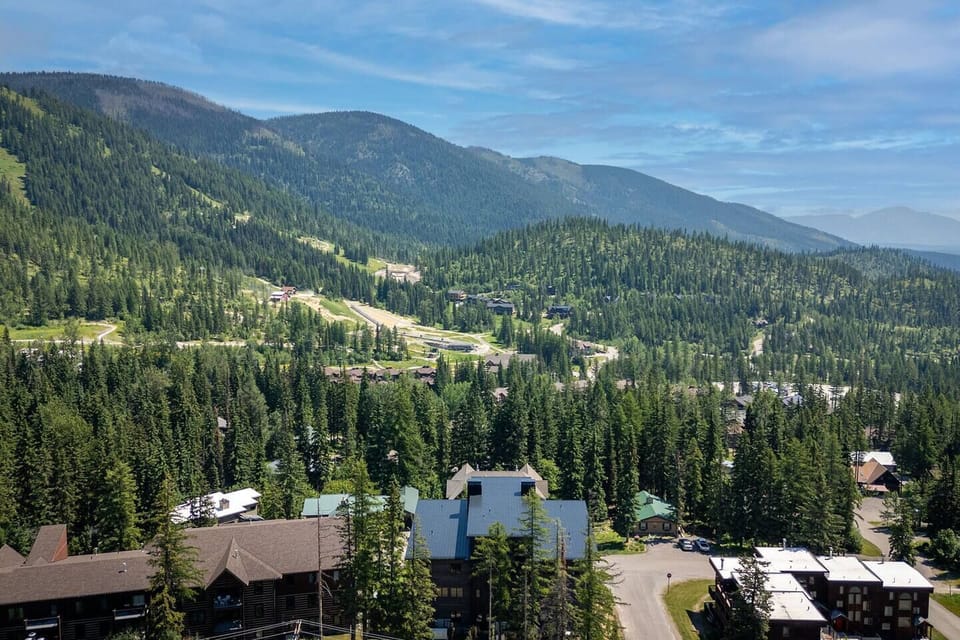 Summit @ Whitefish Mountain Resort, faces towards Glacier National Park just off to the east.