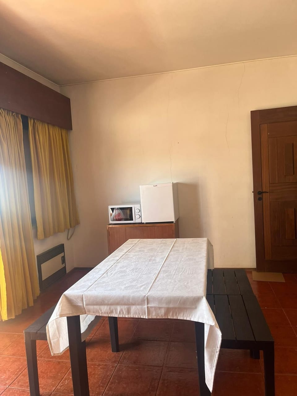 Zona de refeições da sala