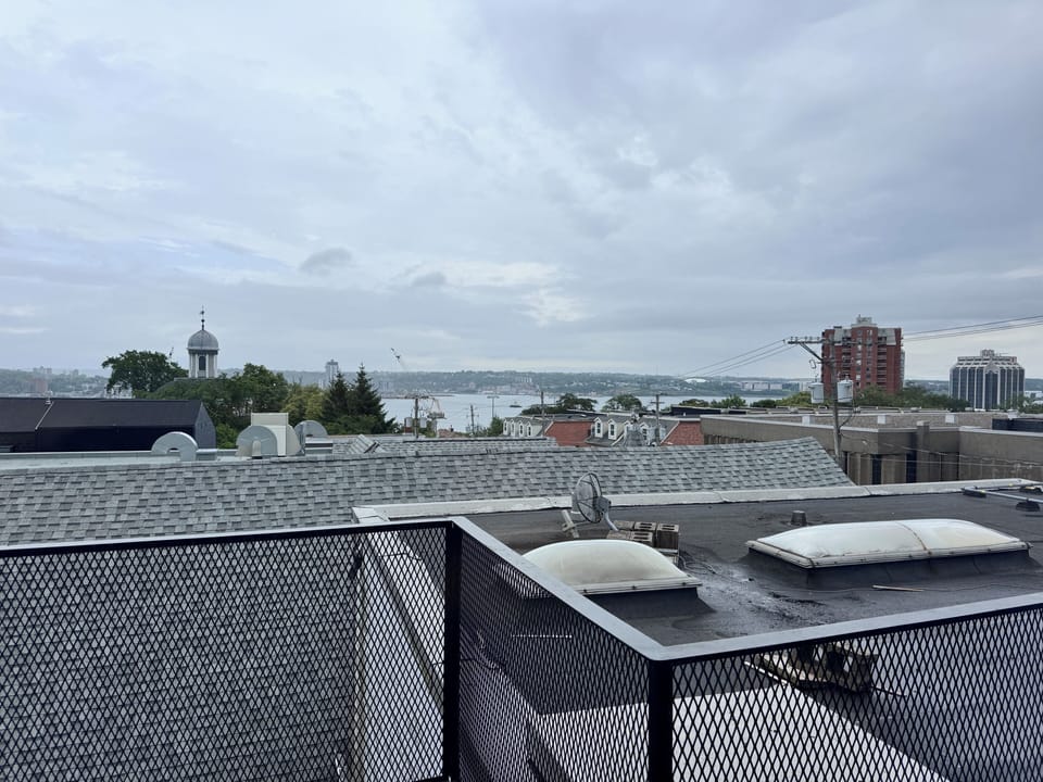 View from the deck