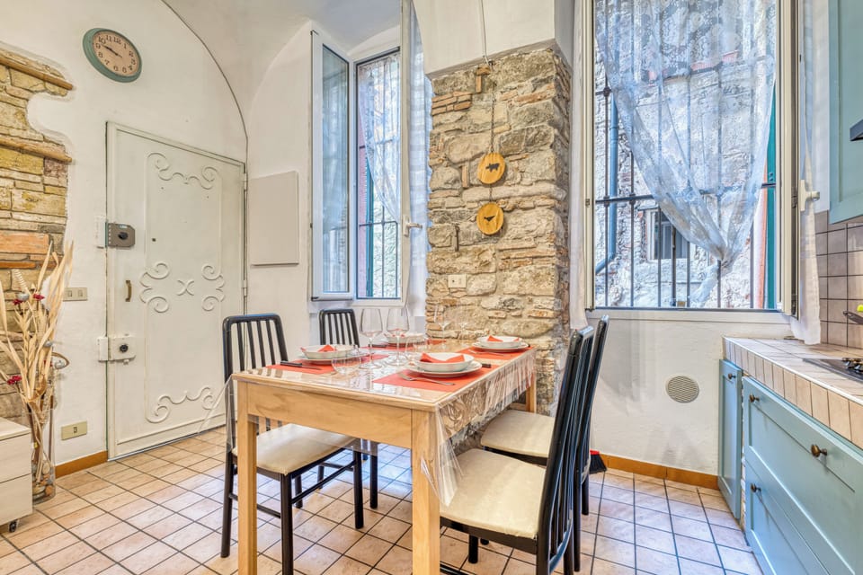 Kitchen and dining area