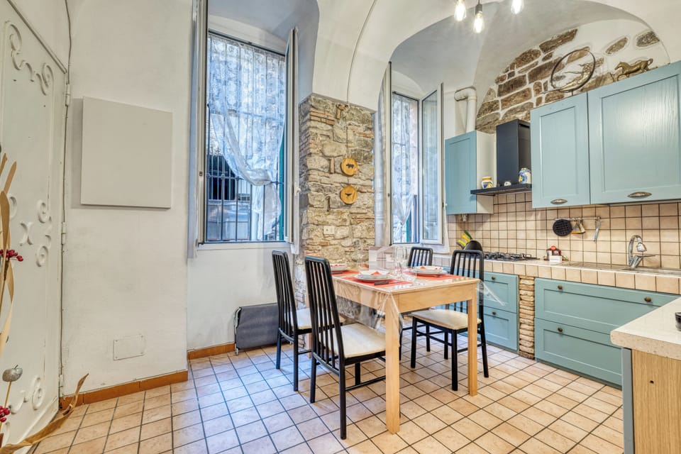 Kitchen and dining area