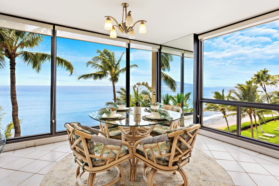 Dine with panoramic ocean views