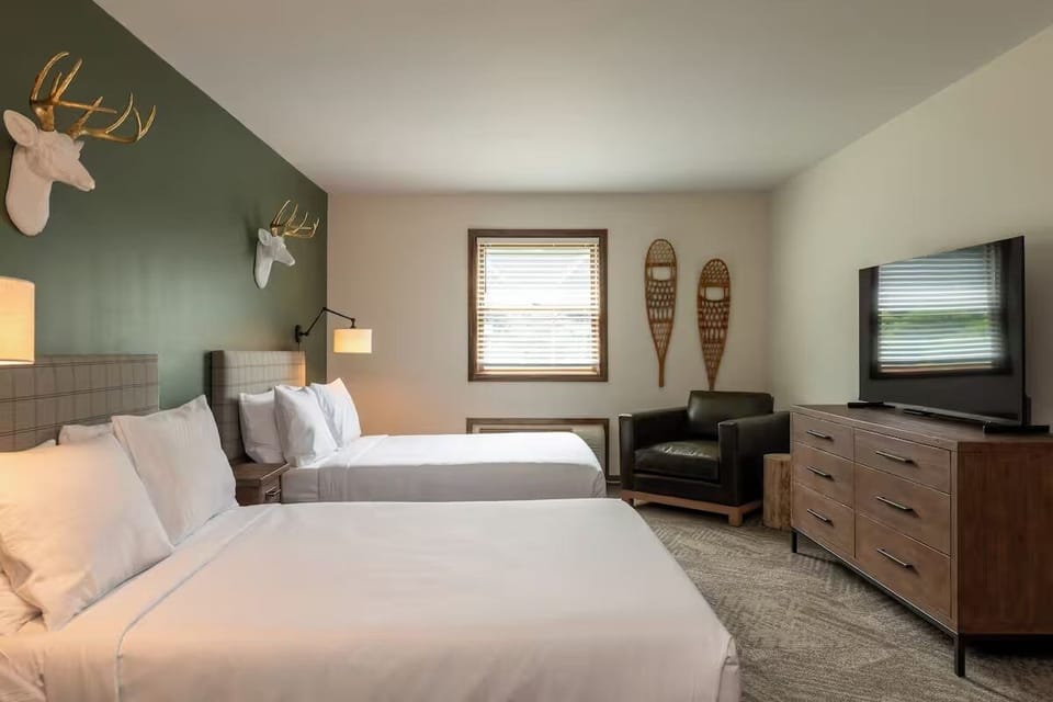 Bedroom. Interior and views may vary based on location and availability.