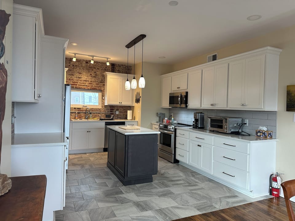 Fully stocked too with herbs, cooking utensils etc. Feels like home!