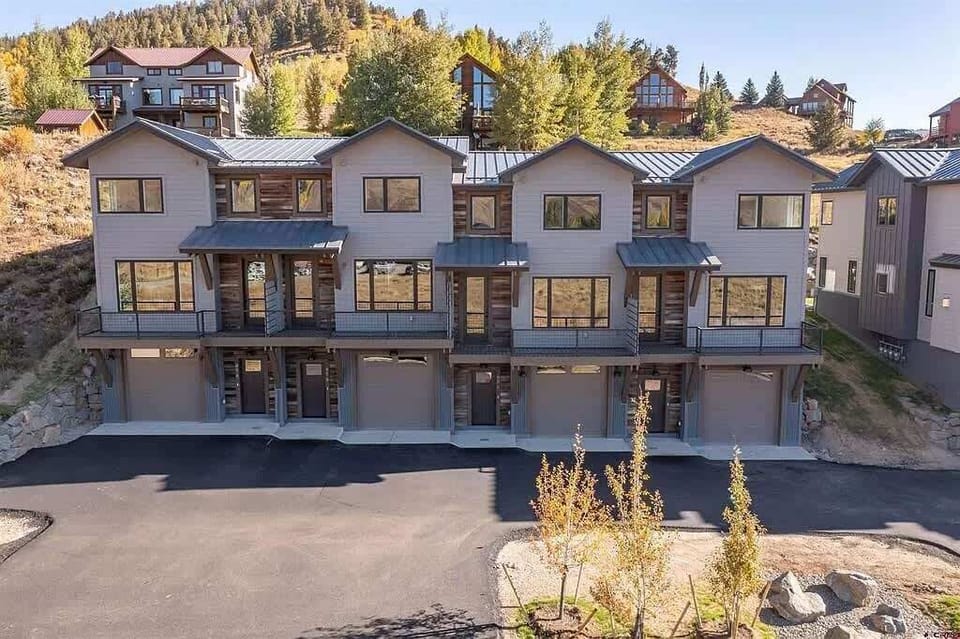 Our townhome is the second from the left.