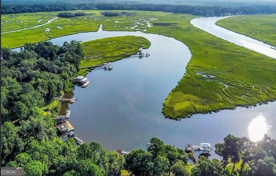 The Julienton River Aerial View