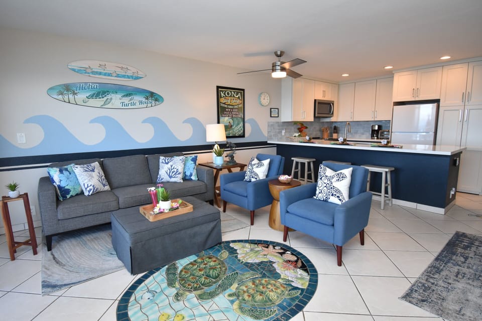 Open Concept Living room & Kitchen