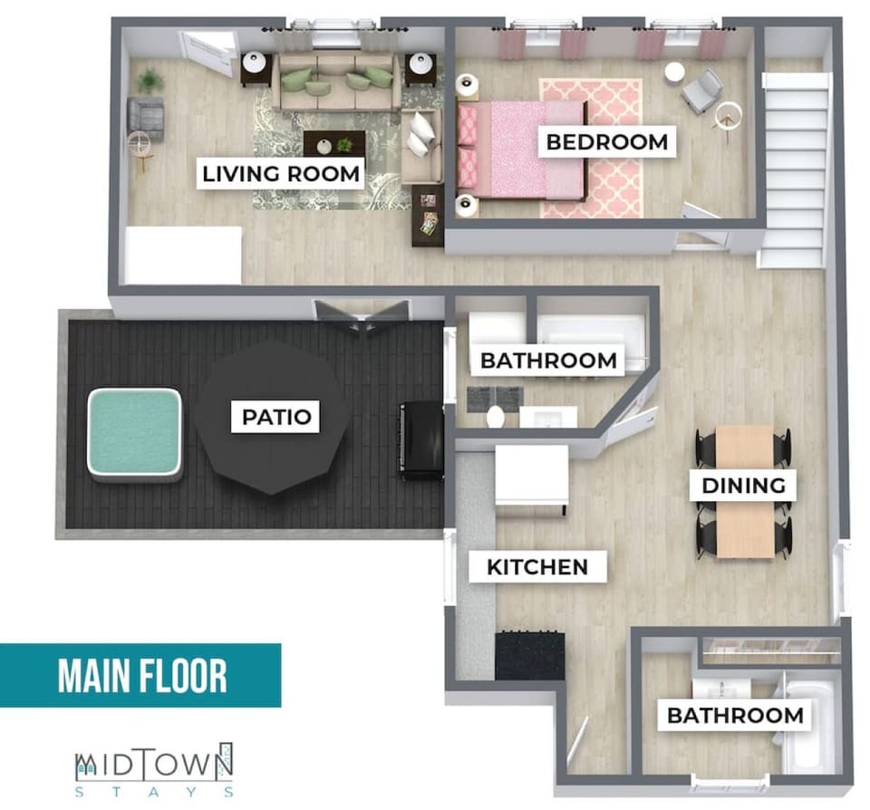 Here`s our floor plan to help you visualize the house better!