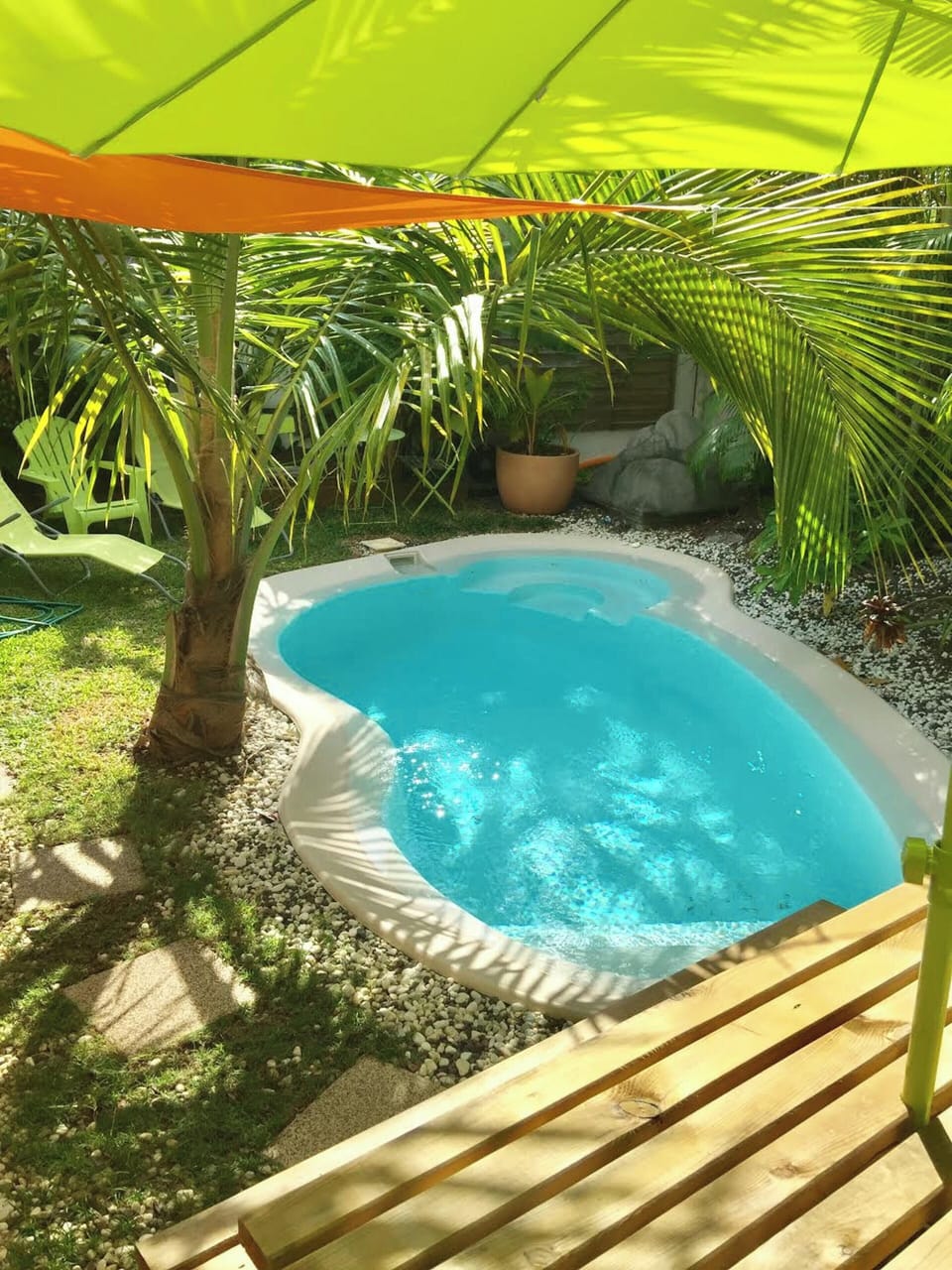 Swimming pool view