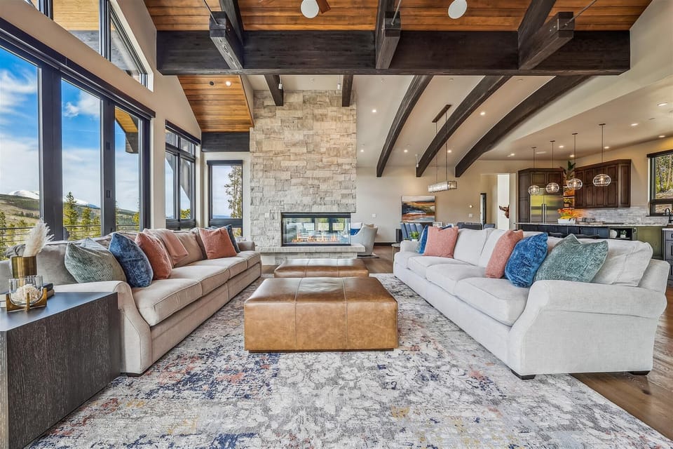 Living Room, The Crowne Summit, Breckenridge Vacation Rental