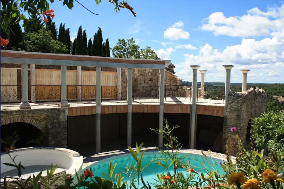 Swimming pool view