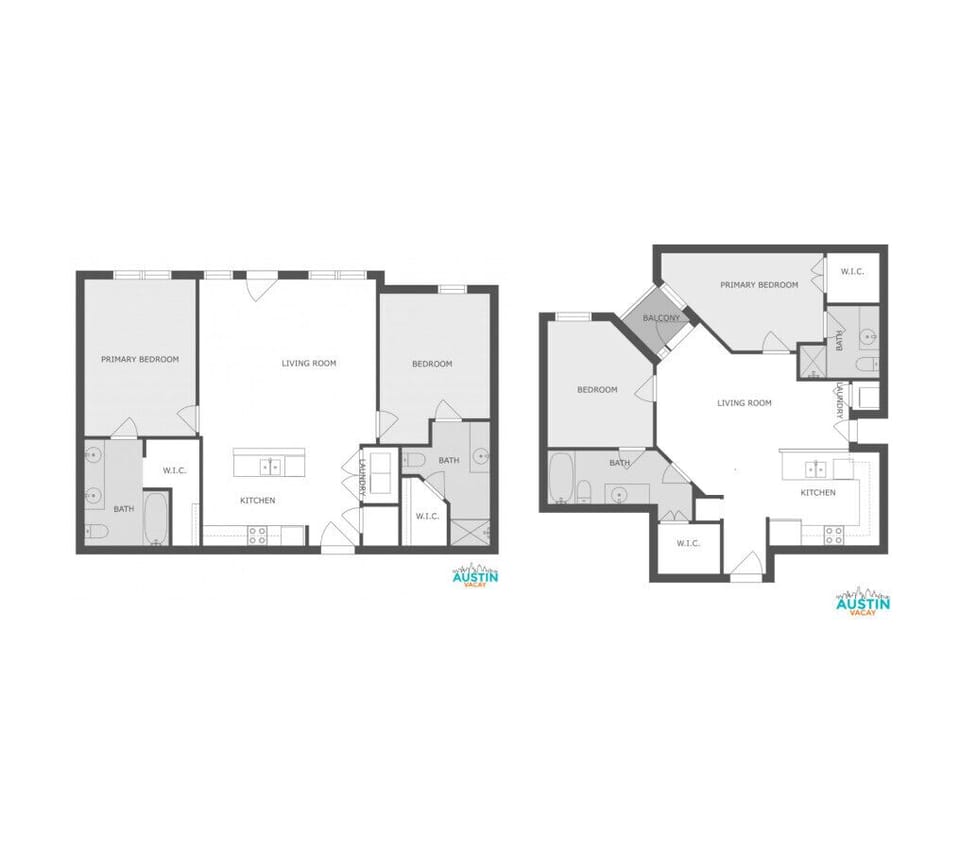 Floor Plans of both units