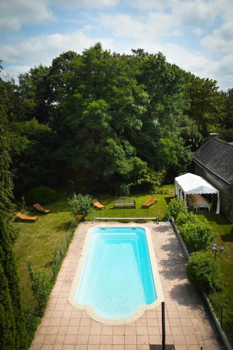 Swimming pool view